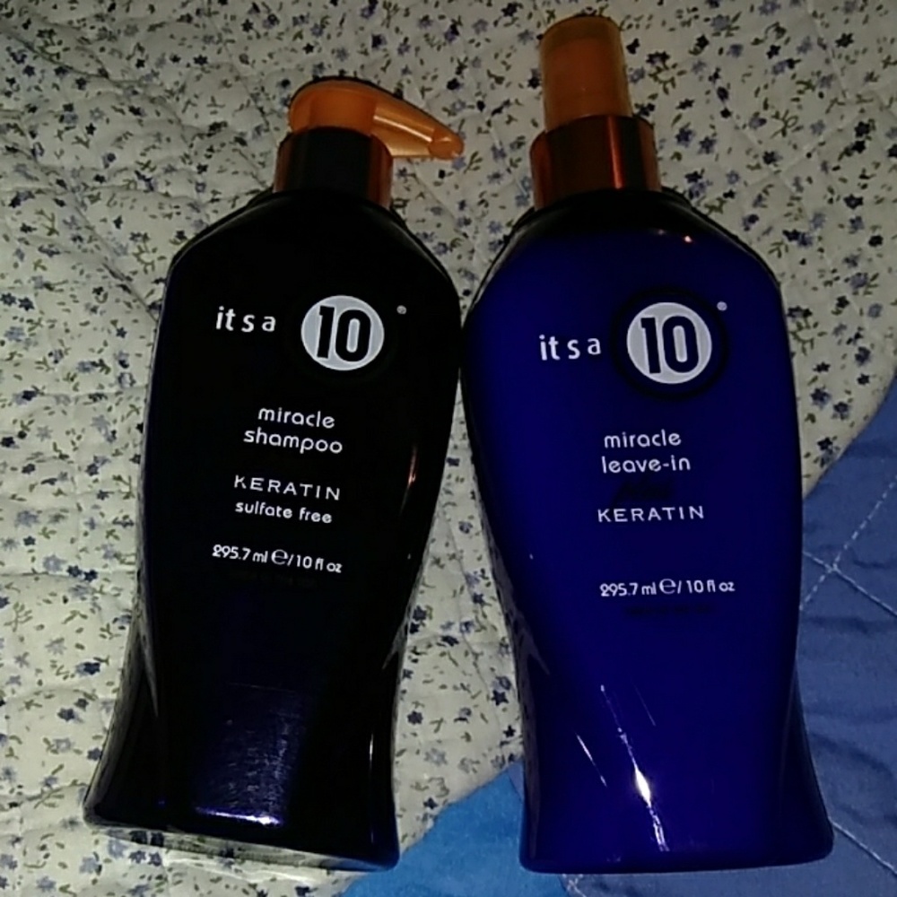 Its a 10 miracle shampoo and leave-in conditioner